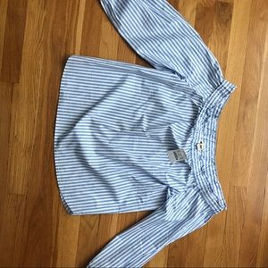 I crew off the shoulder blouse